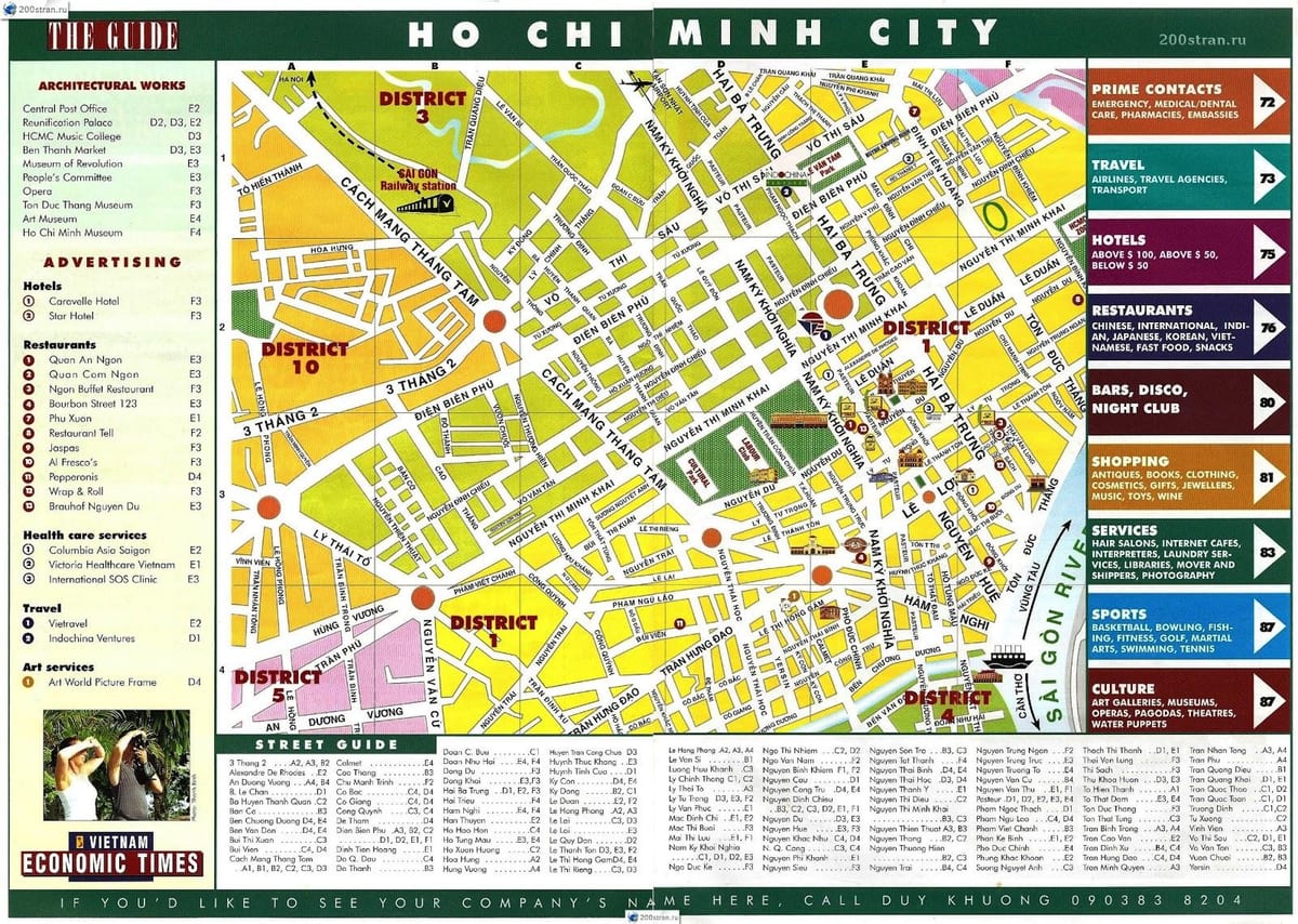 harta ho chi minh, vietnam