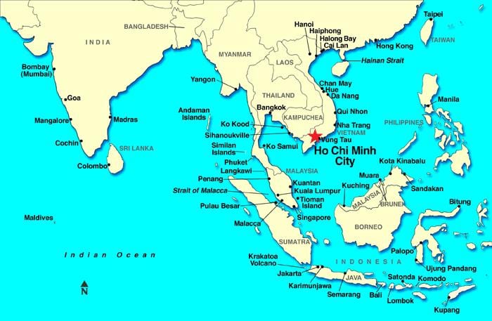 saigon harta lumii