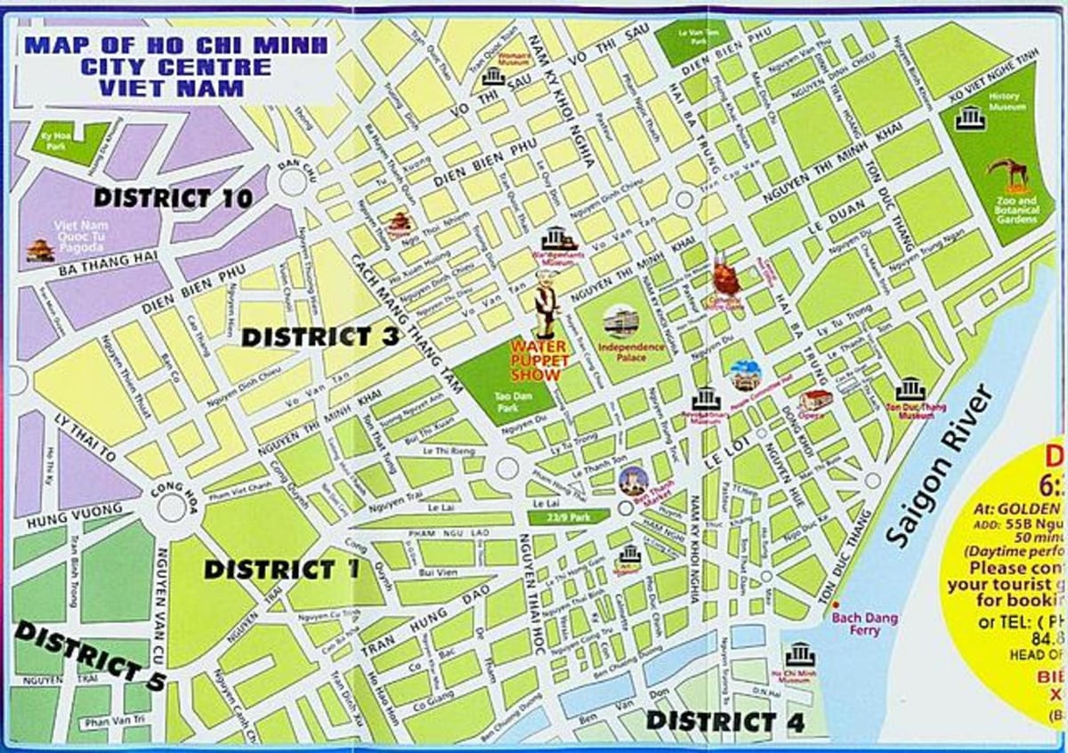 Harta ho chi minh city center