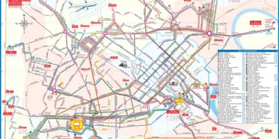 Ho chi minh city autobuz hartă