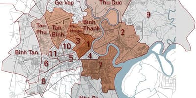 District map saigon