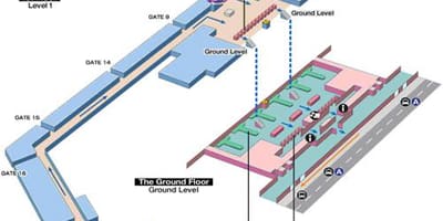 Saigon aeroport hartă